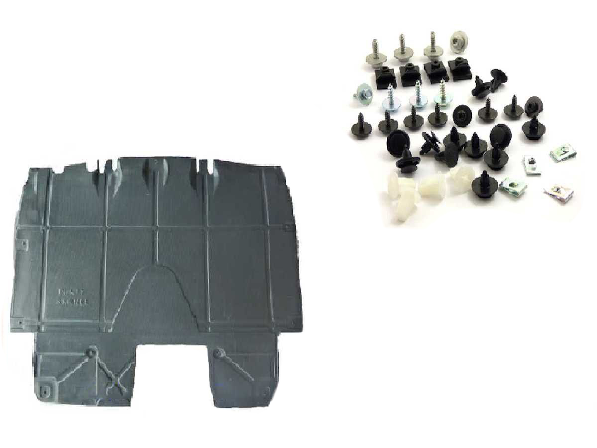 Fiat Grande Punto 2005 - 2012 osłona pod silnik + spinki montażowe