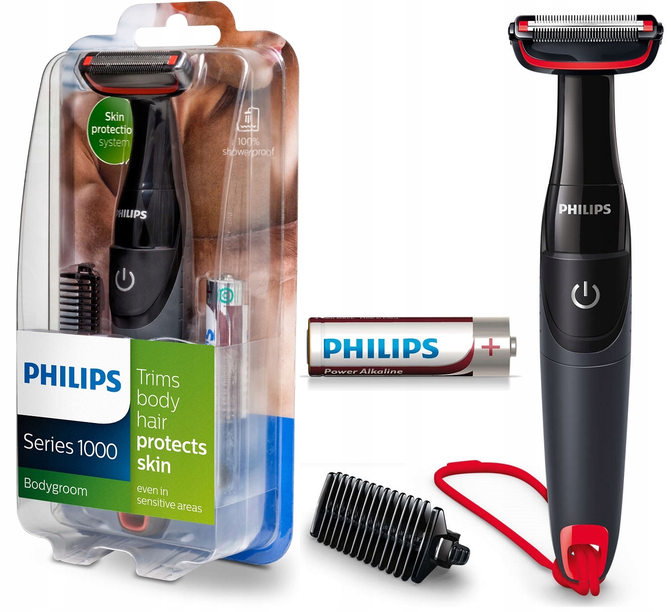 

Trymer do Ciała Philips BG105/15 Wodoodporny
