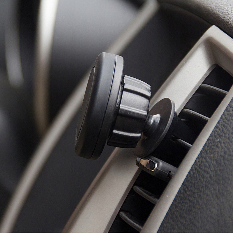 UCHWYT MAGNETYCZNY DO KRATKI NA TELEFON HOLDER Kolor czarny