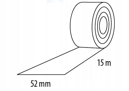 SAMOPRZYLEPNA TAŚMA PODŁOGOWA ELASTYCZNA LISTWA CEZAR W ROLCE DĄB BIELONY Kod producenta TP 178 dąb bielony 15m