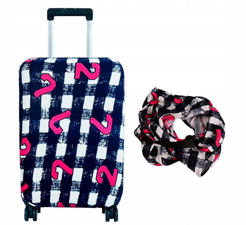 

Ochrona Dużej Walizki Kolorowy Pokrowiec Bagaż