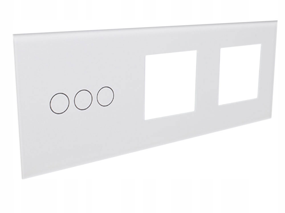 

B-line Srp Panel Ramka Szklana 3G (3+PL+PL) Biała