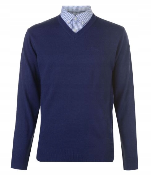PIERRE CARDIN elegancki sweter swetr tu: M