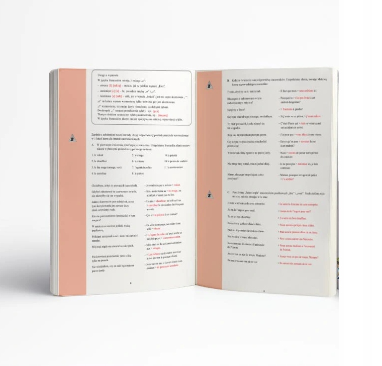 Kurs ESKK: FRANCUSKI DLA ZAAWANSOWANYCH komplet Język nauczany Francuski