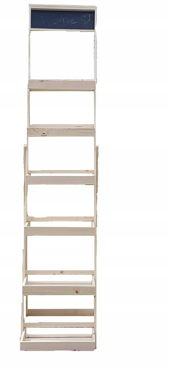 

Kwietnik składany Regał drewniany drabinka 170 cm