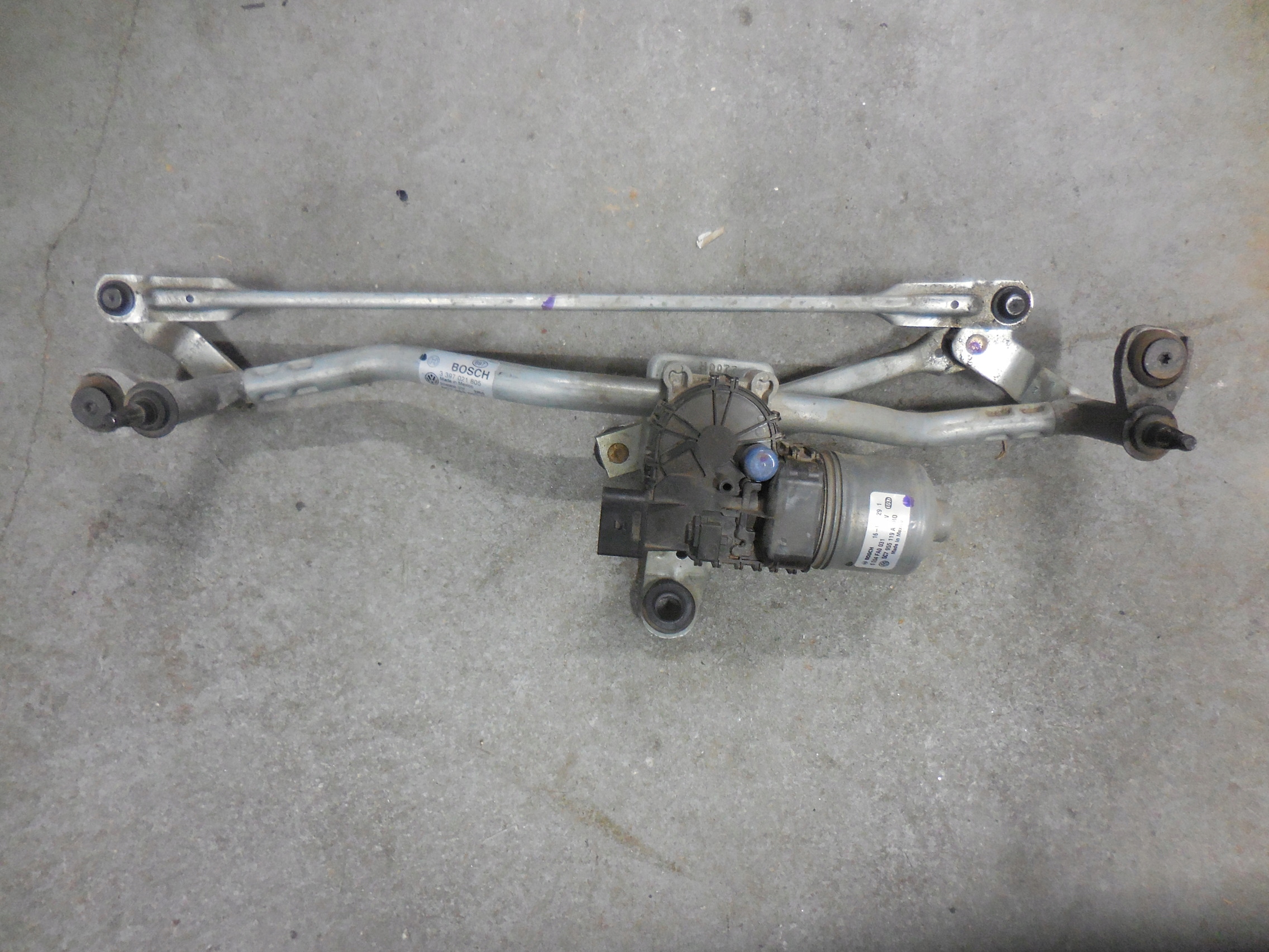 VW JETTA 5C МЕХАНИЗМ СТЕКЛООЧИСТИТЕЛЯ 5C7955023D