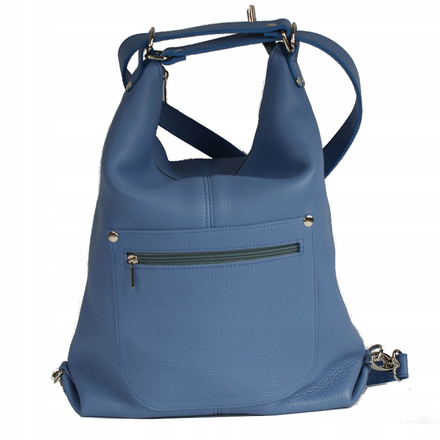 SKÓRZANA TOREBKA-PLECAK DAMSKA WOREK WŁOSKA SKÓRA Płeć kobieta