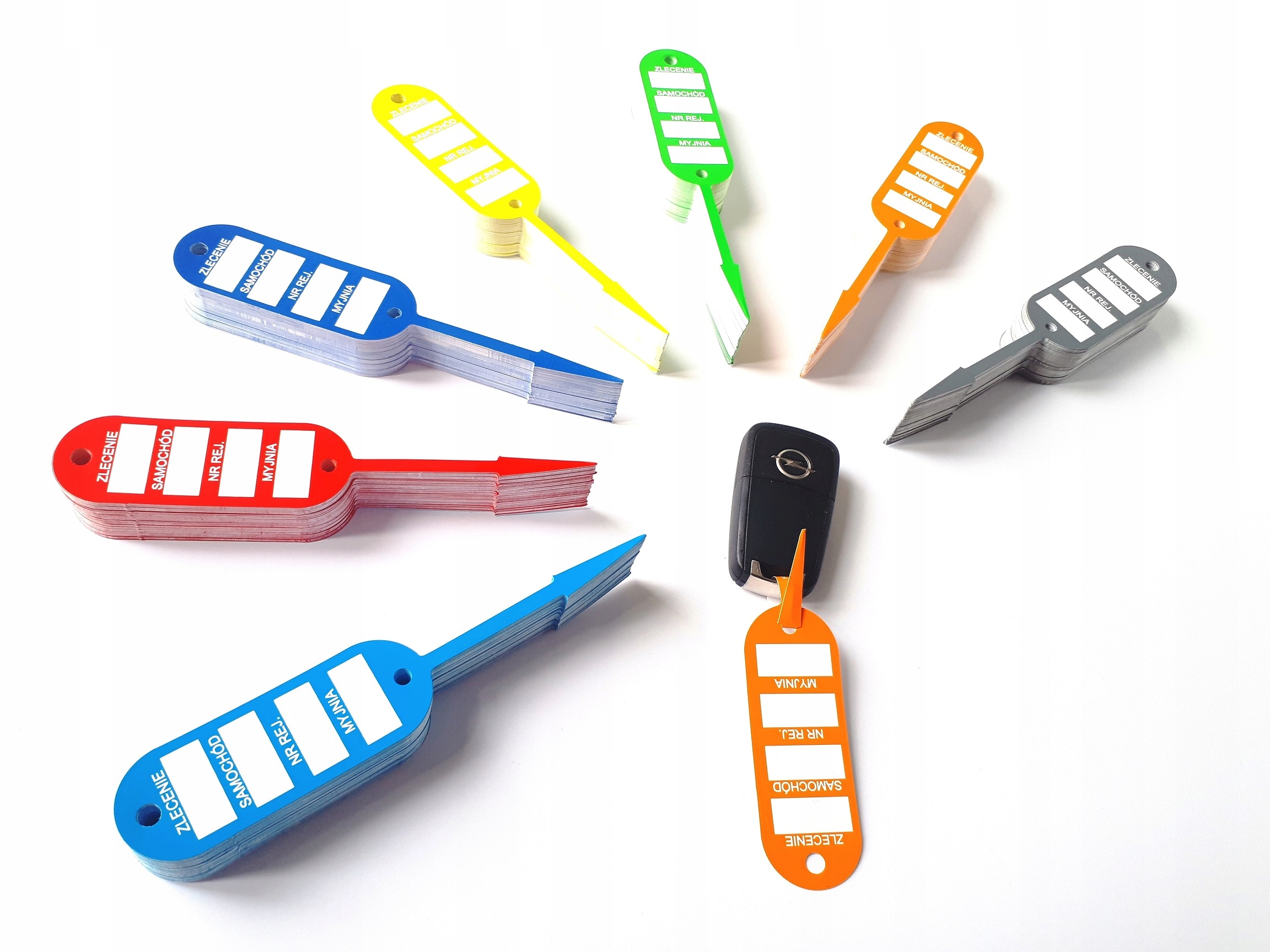 ZAWIESZKI SERWISOWE DO KLUCZY do kluczyków U100sz EAN (GTIN) 5907671255157