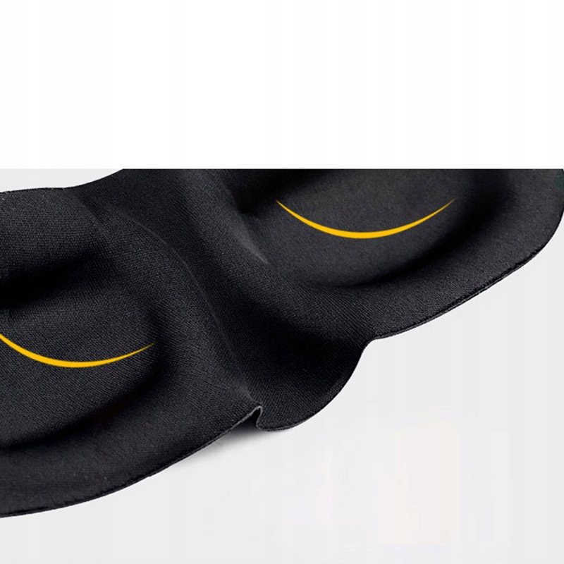 2x OPASKA MASKA NA OCZY DO SPANIA 3D + GRATIS Wzór dominujący bez wzoru