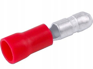 

Konektor Męski okrągły izolowany 4,0/21mm 10 szt