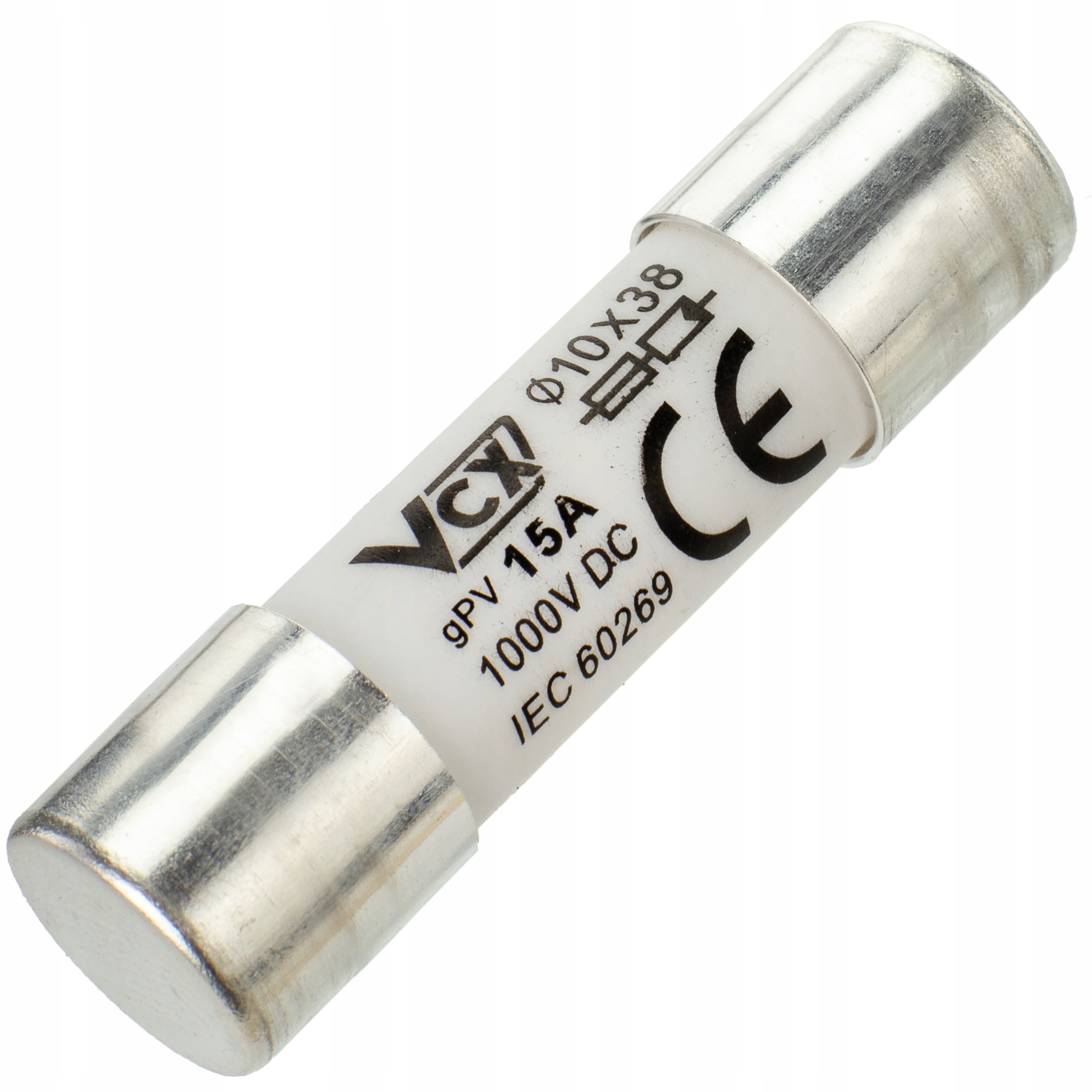 

Wkładka bezpiecznikowa solarna 10x38 1000V DC 15A
