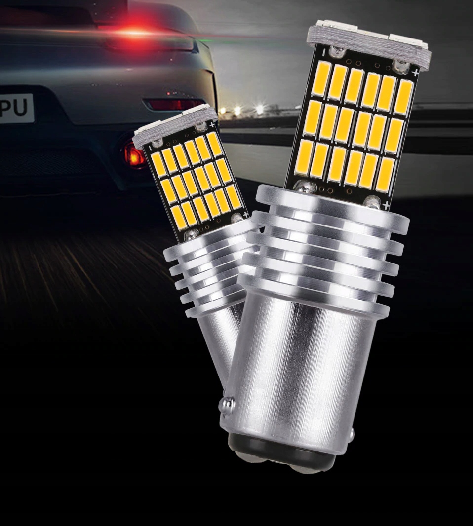 ŻARÓWKA LED 45 SMD 4014 P21/5W BAY15D BIAŁA Numer katalogowy części 45 SMD 4014