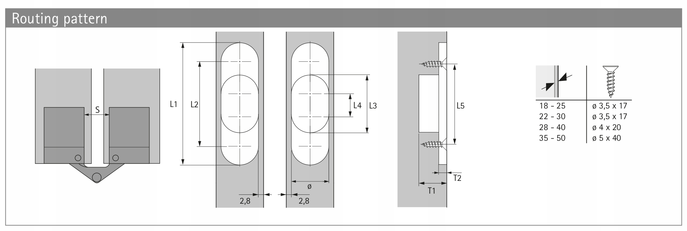 Zawias specjalny SOSS 22-30MM HETTICH !! JAKOŚĆ !! Marka Hettich