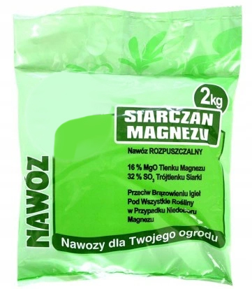 

Siarczan Magnezu 2KG rozpuszczalny na niedobór