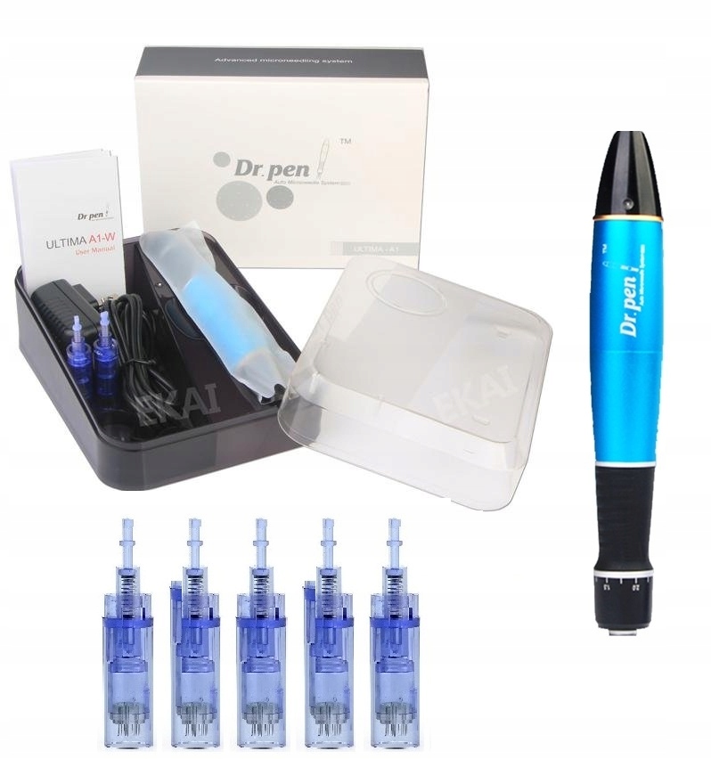 Dr Pen A1-W + 5 kartridży Dermapen Mezoterapia