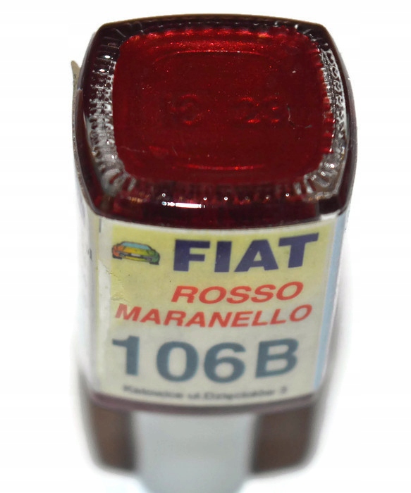 FIAT 106B ROSSO MARANELLO ZAPRAWKA DO RYS ARA 10 ML