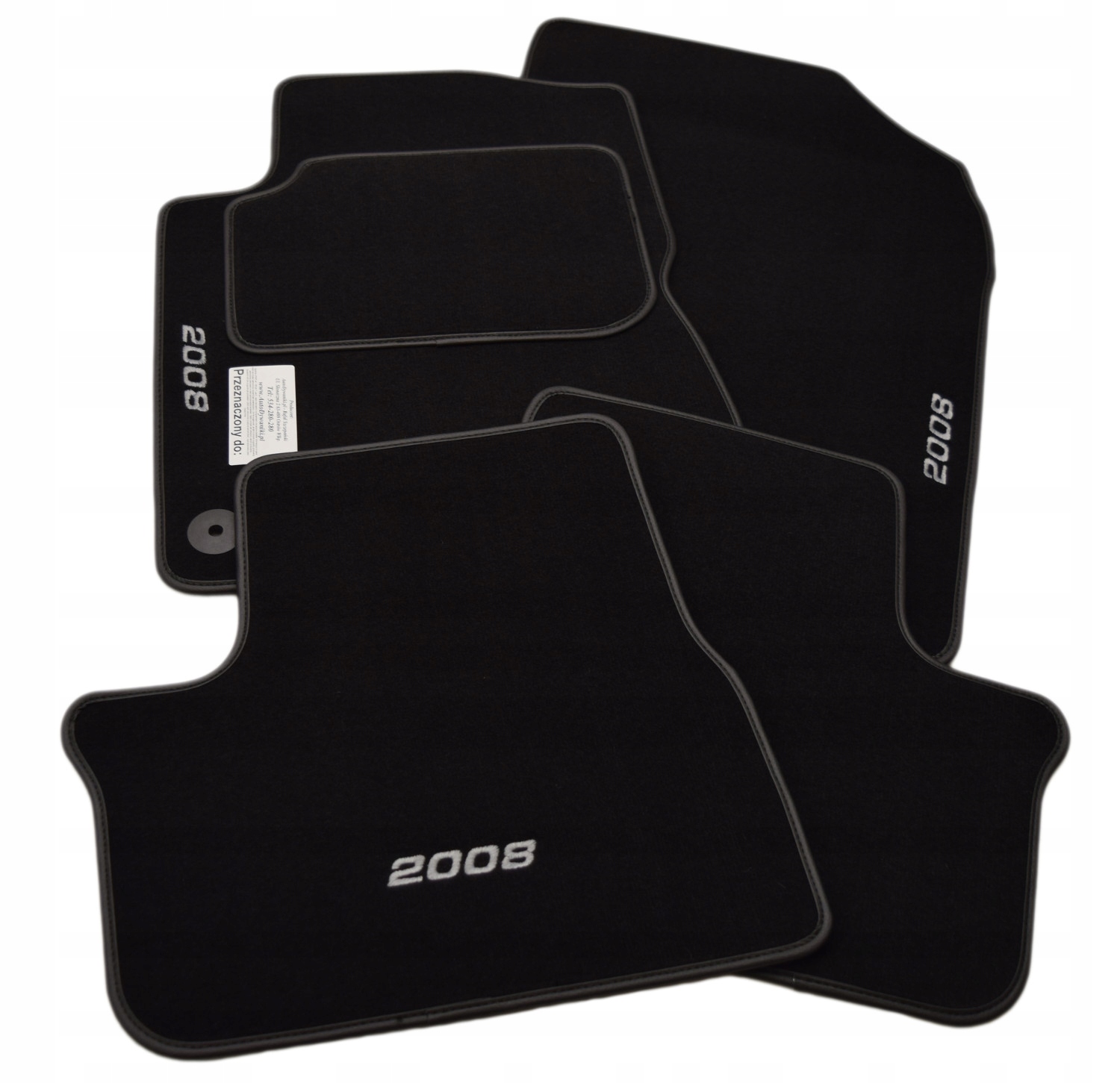 PEUGEOT 2008 2013 2019r Dywaniki Classic HAFT