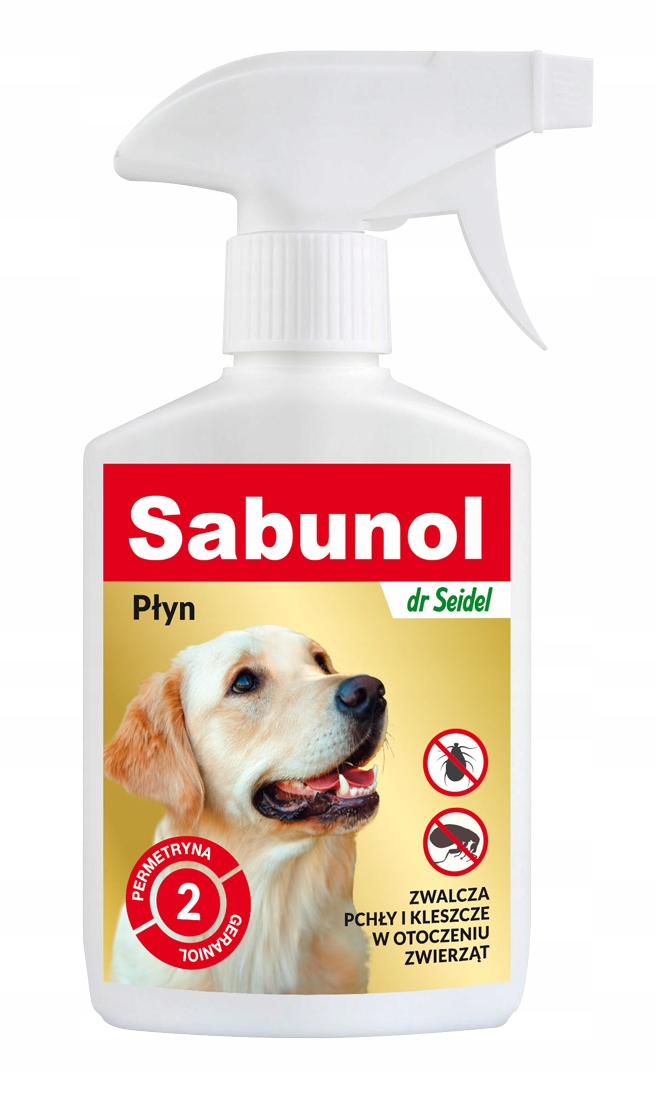 

Sabunol Spray zwalcza Pchły w Otoczeniu 250ml