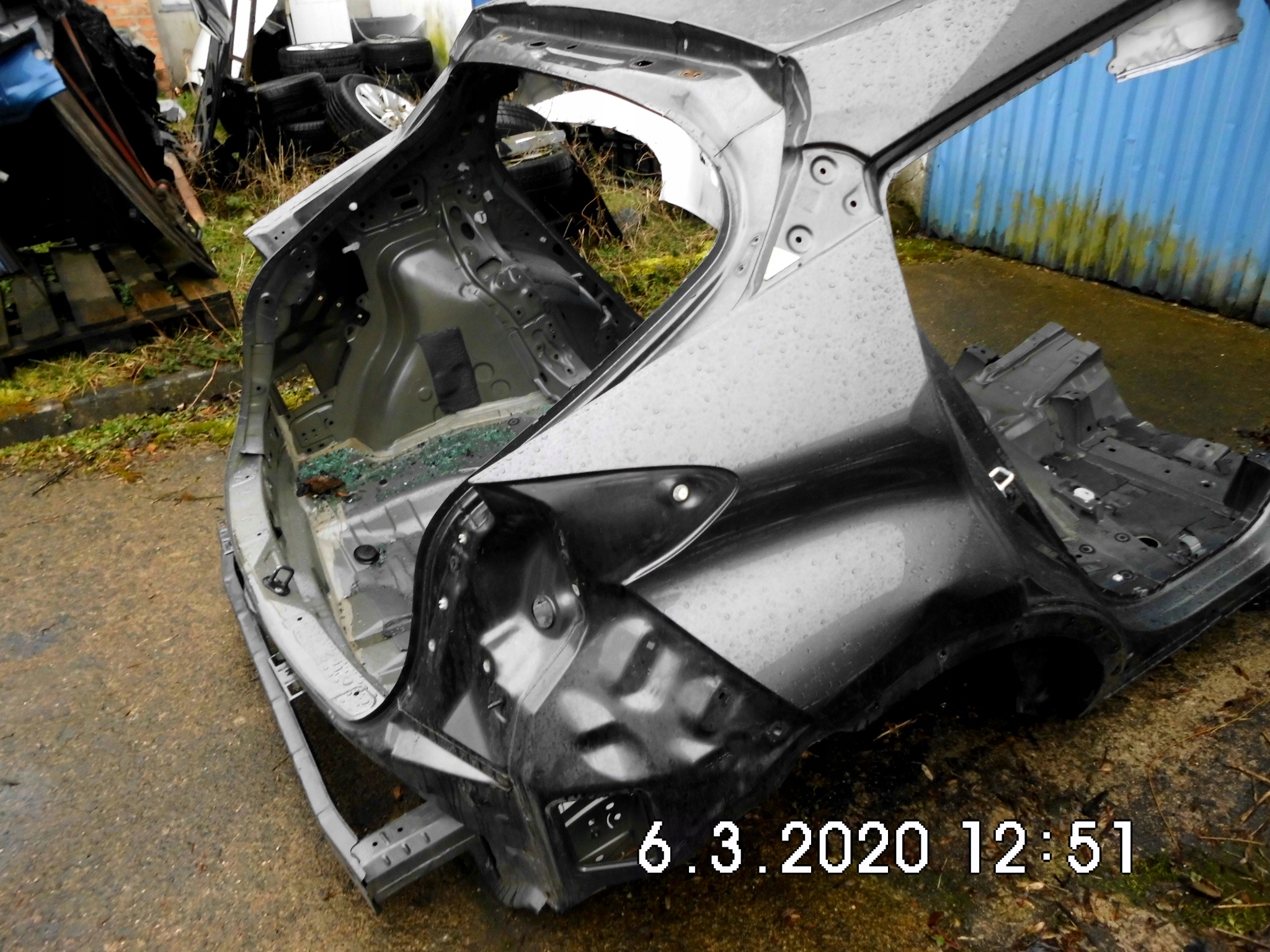 TOYOTA C-HR ĆWIARTKA PRAWY TYŁ