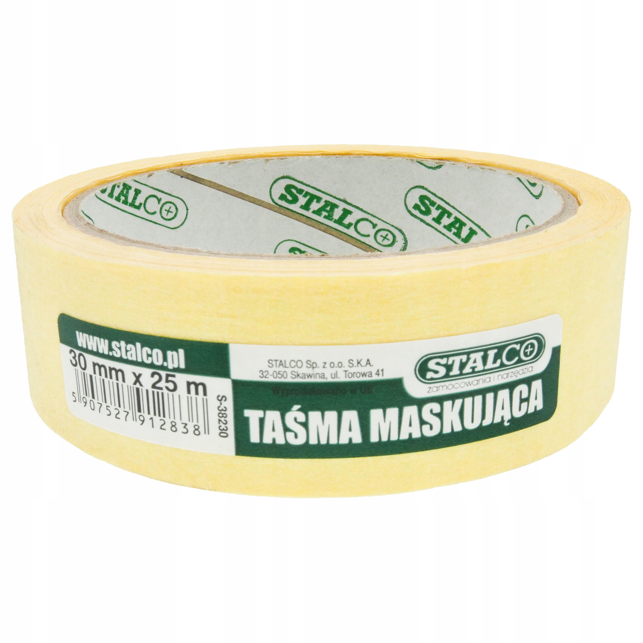 

Taśma Maskująca Malarska Papierowa 30MMx50M Stalco