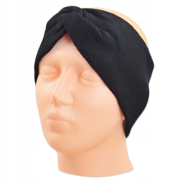 OPASKA DAMSKA NA GŁOWĘ USZY ZIMĘ CIEPŁA WĘZEŁ BOHO Kod producenta B432