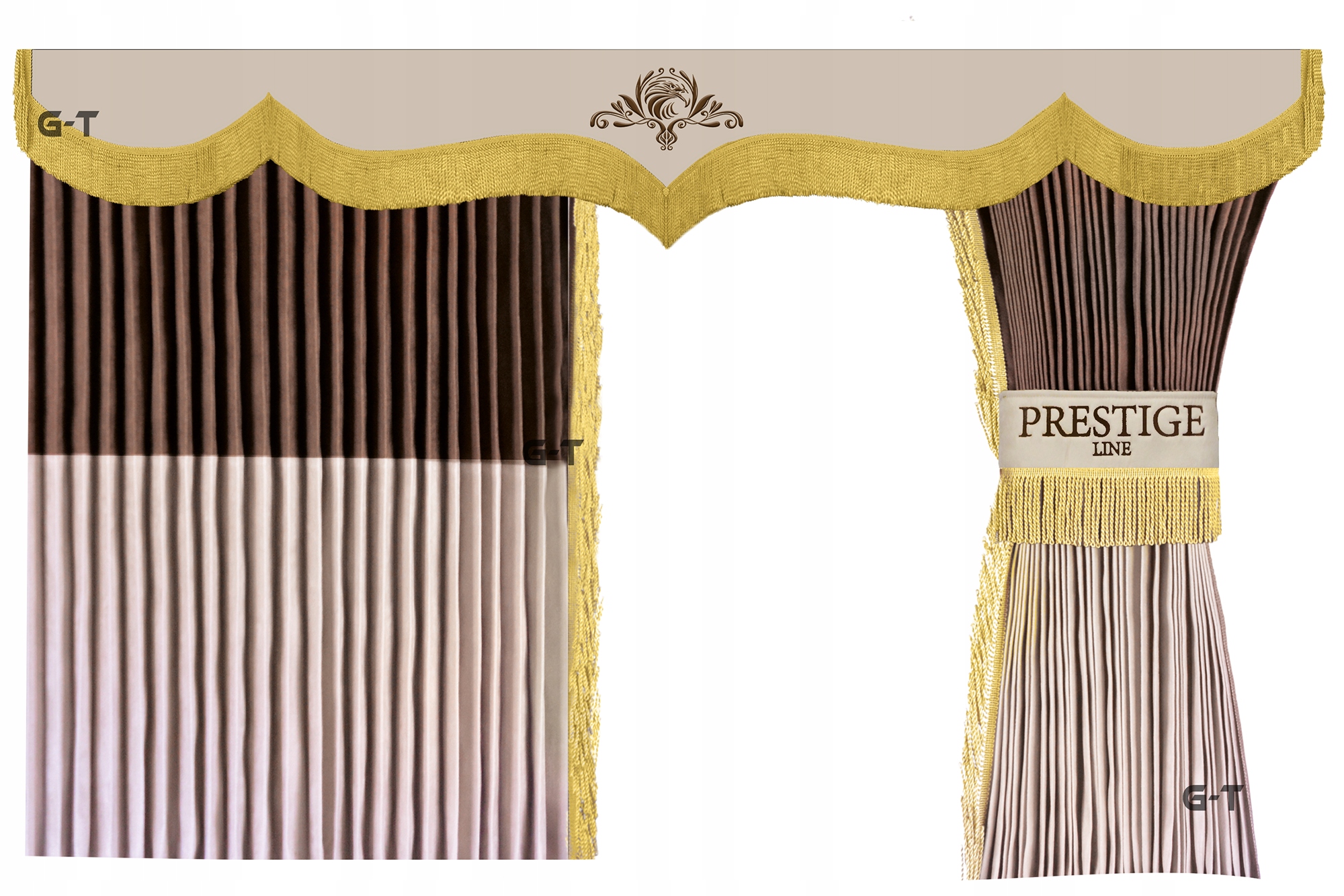 ZASŁONY PLISOWANE PRESTIGE LINE MAN TGA/TGX TIR