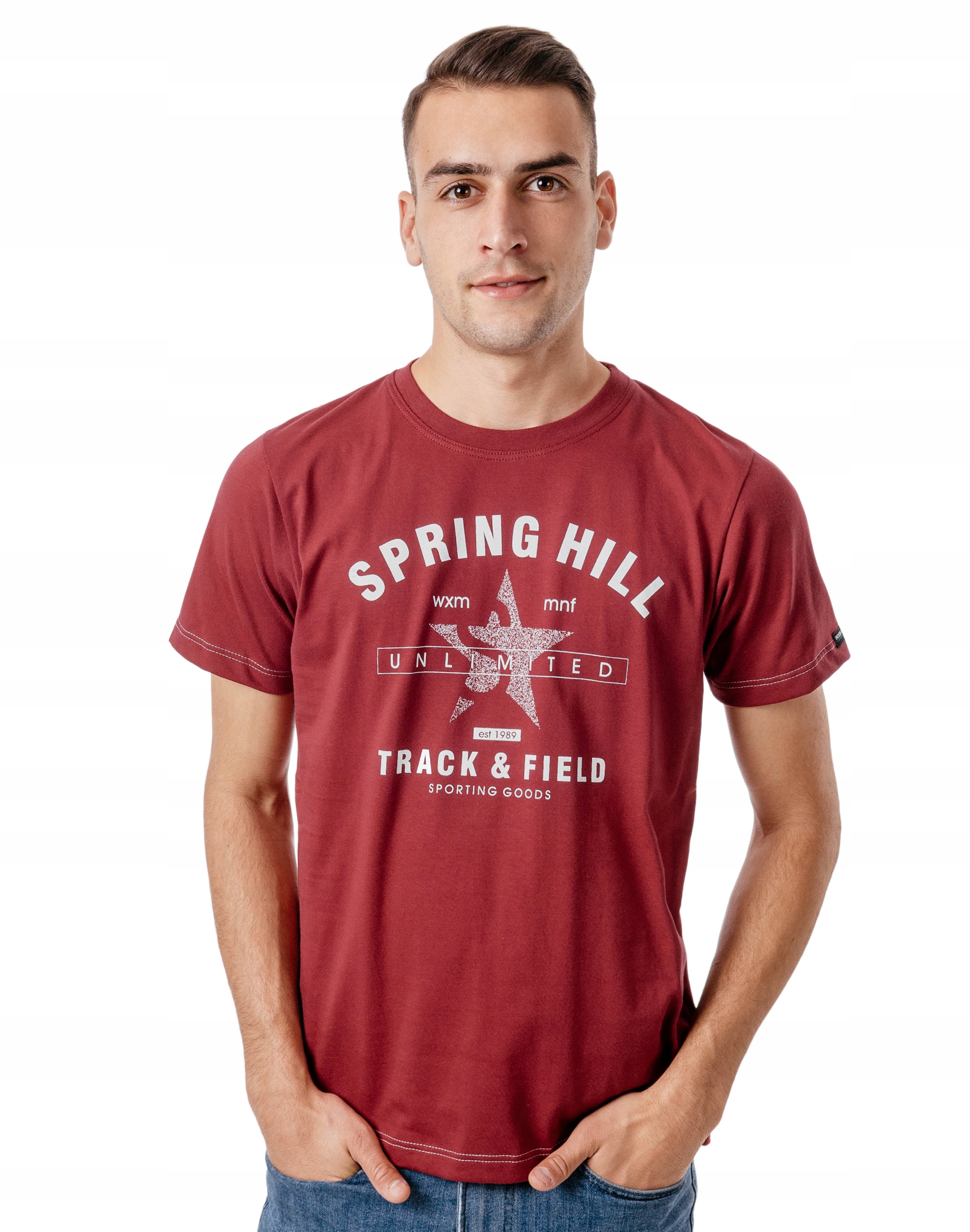 

Duży Podkoszulek Męski Koszulka Top SPRING-2 r 4XL