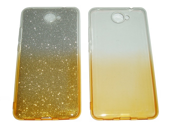

Etui Glitter Ombre do Huawei Y7 + Gratis