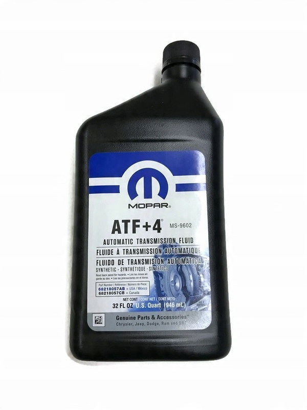 

Olej automatycznej skrzyni Mopar Atf 4+ 0.946L