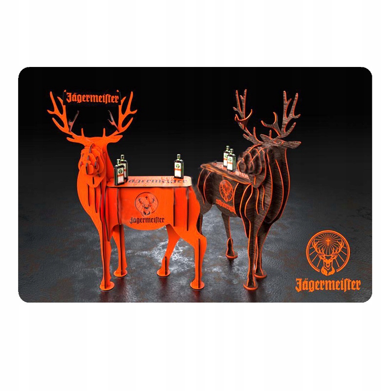 

Jagermeister Metalowy Blaszany Plakat Logo Płytka