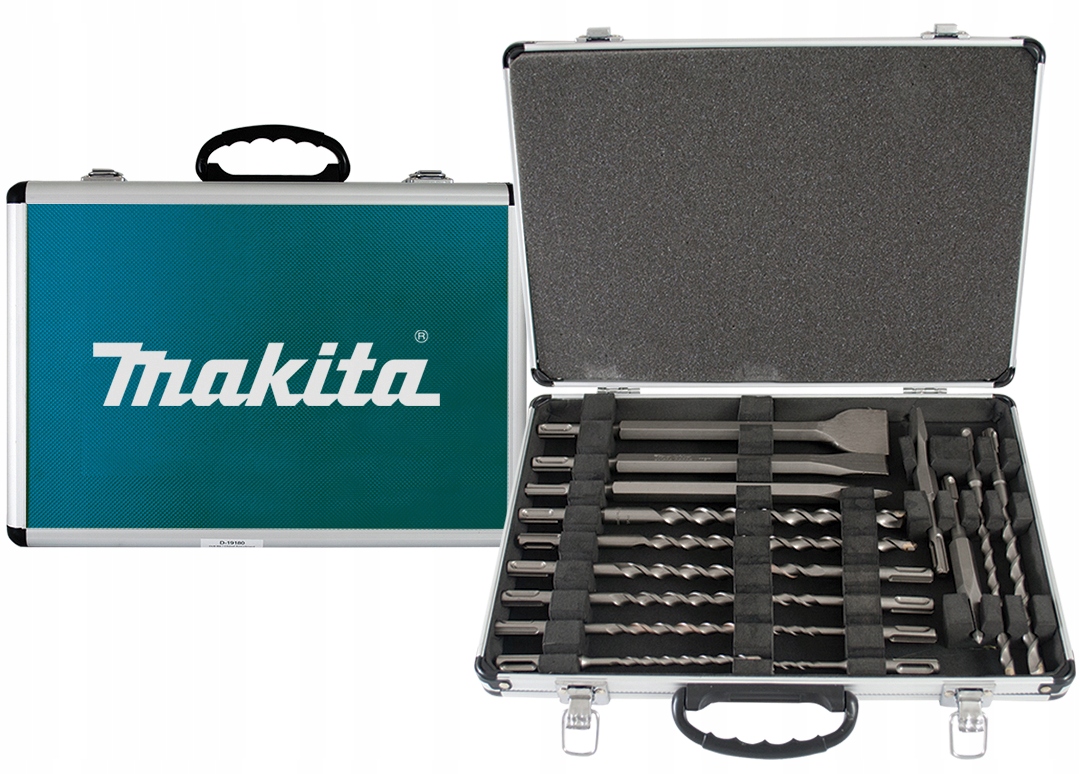 

Makita D-42444 wiertła dłuta Sds+ zestaw 17 części