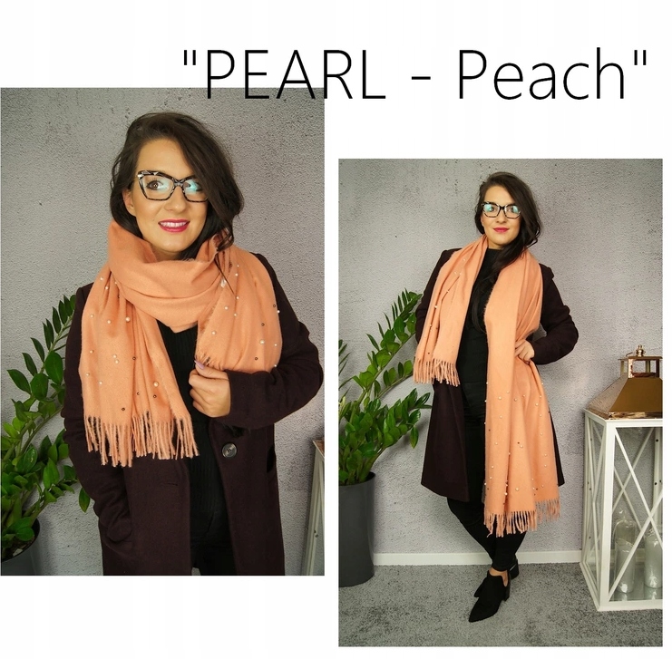 modny CIEPŁY SZAL CHUSTA XXL szalik GŁADKI, KOLORY Marka Distribution4you