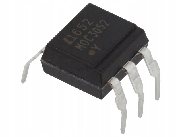

MOC3052M Optotriak 5kV 600V DIP-6 E4661