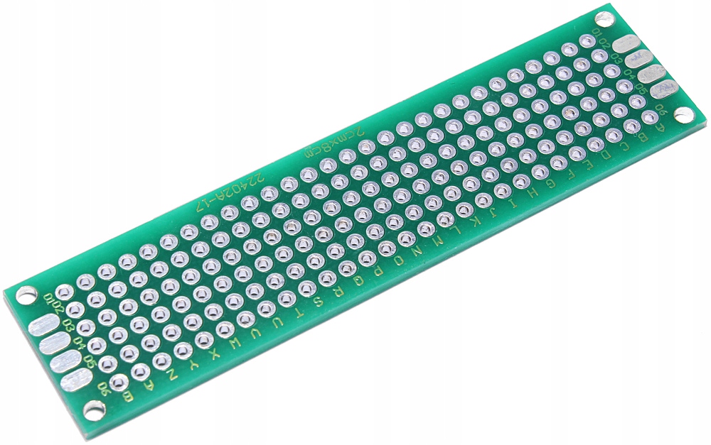 Płytka Dwustronna Prototypowa 20x80 mm 2x8 cm PCB