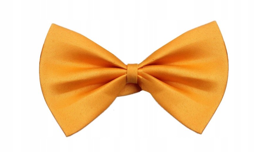 

Mucha muszka męska damska dziecięca jasnopomarańcz