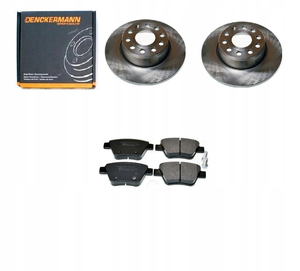 Kotouče Kostky Jetta IV 2010- Touran Golf VI Octavia II Beetle Zadní 272mm