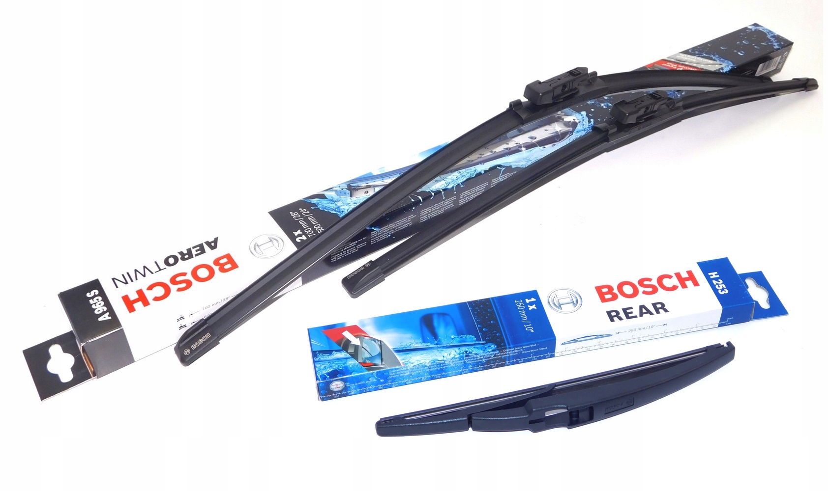 3 397 - Щетки стеклоочистителя передние + задние BOSCH OPEL Astra K