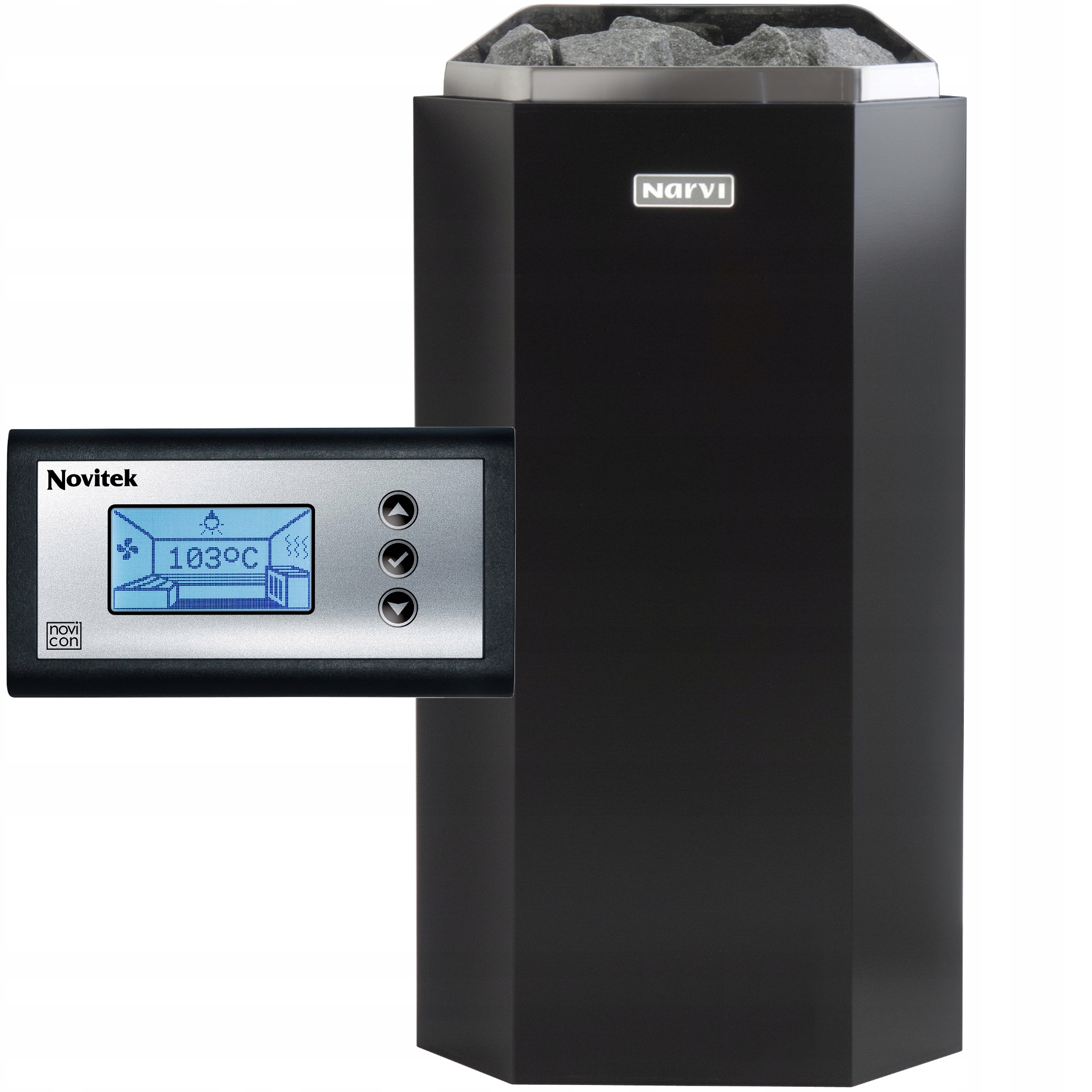

Piec do sauny Narvi Minex 3,6kW+sterownik+kamien C