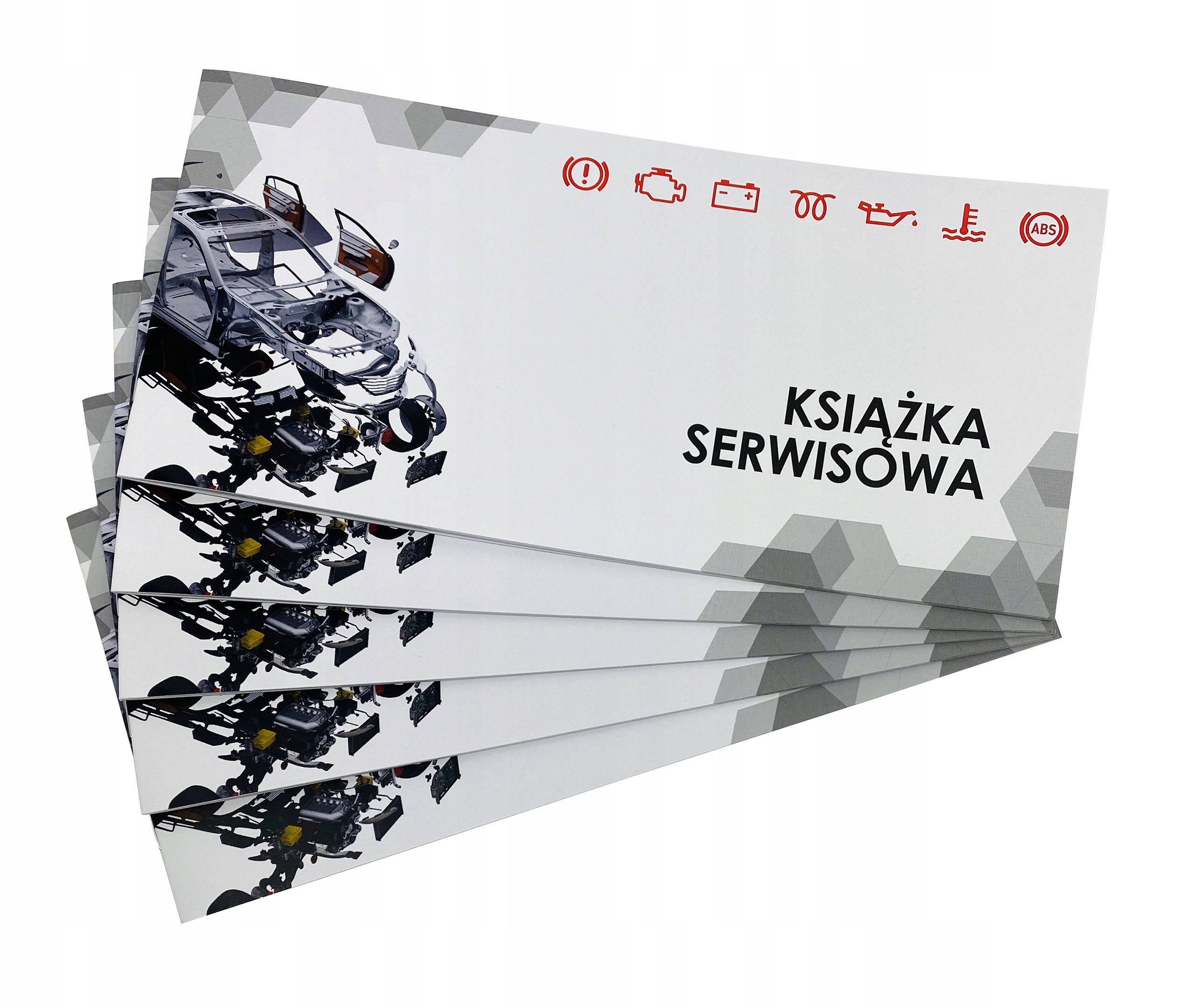 KSIAZKA SERWISOWA WARSZTATY SAMOCHODOWE 100 SZT
