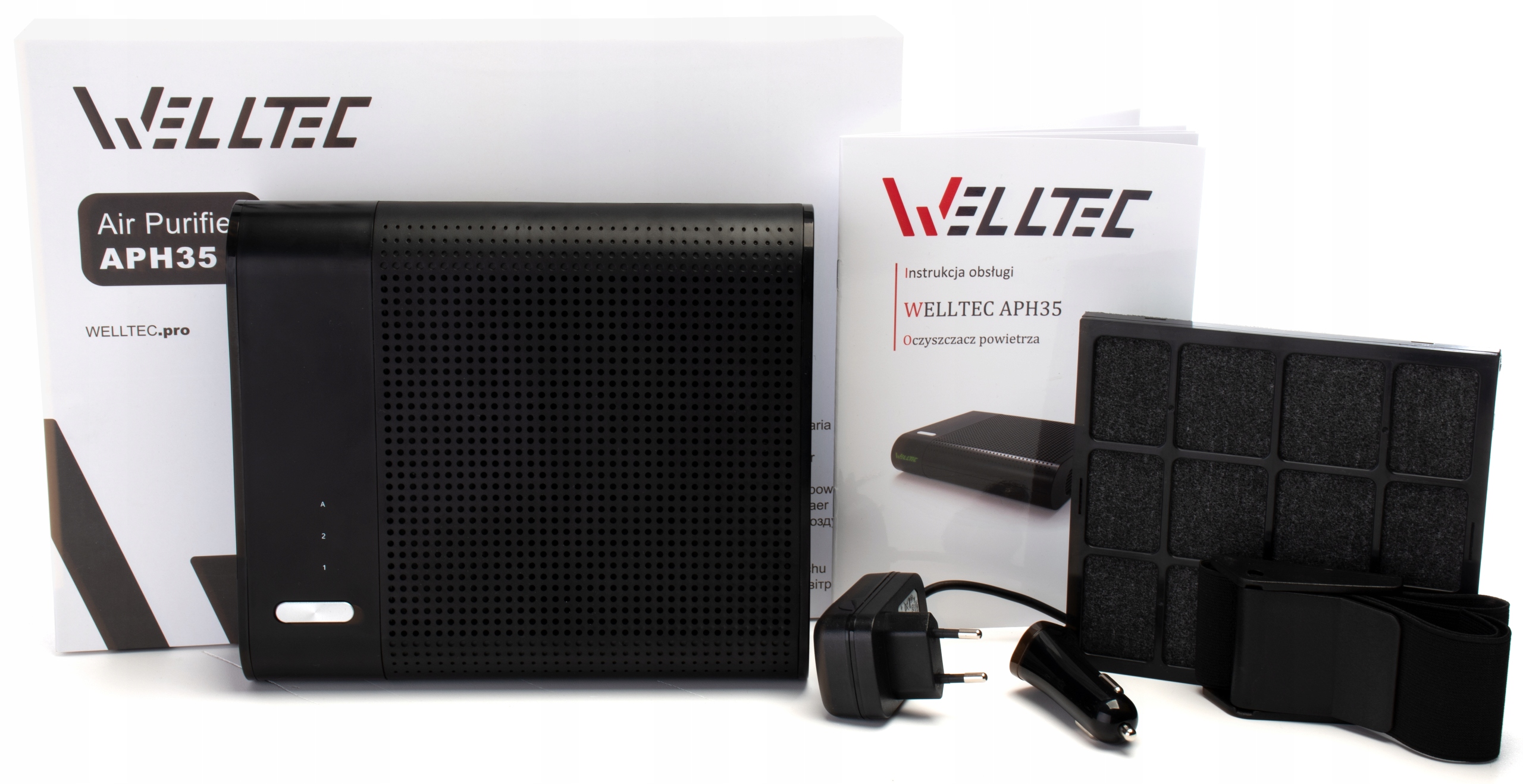 

Oczyszczacz Powietrza Welltec APH35 Samochodowy