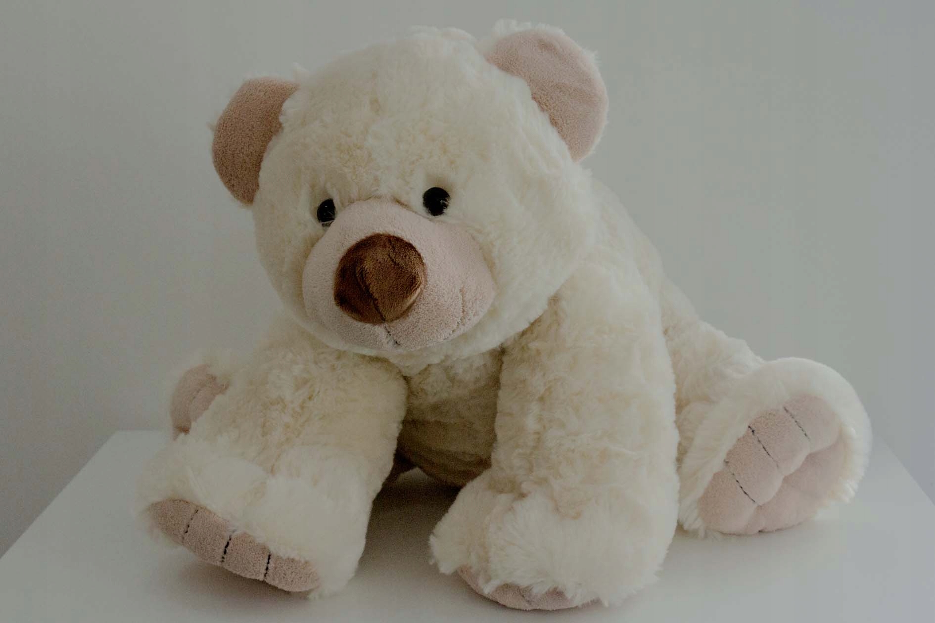 

Miś Pluszowy Maskotka Przytulanka Krem 50 cm