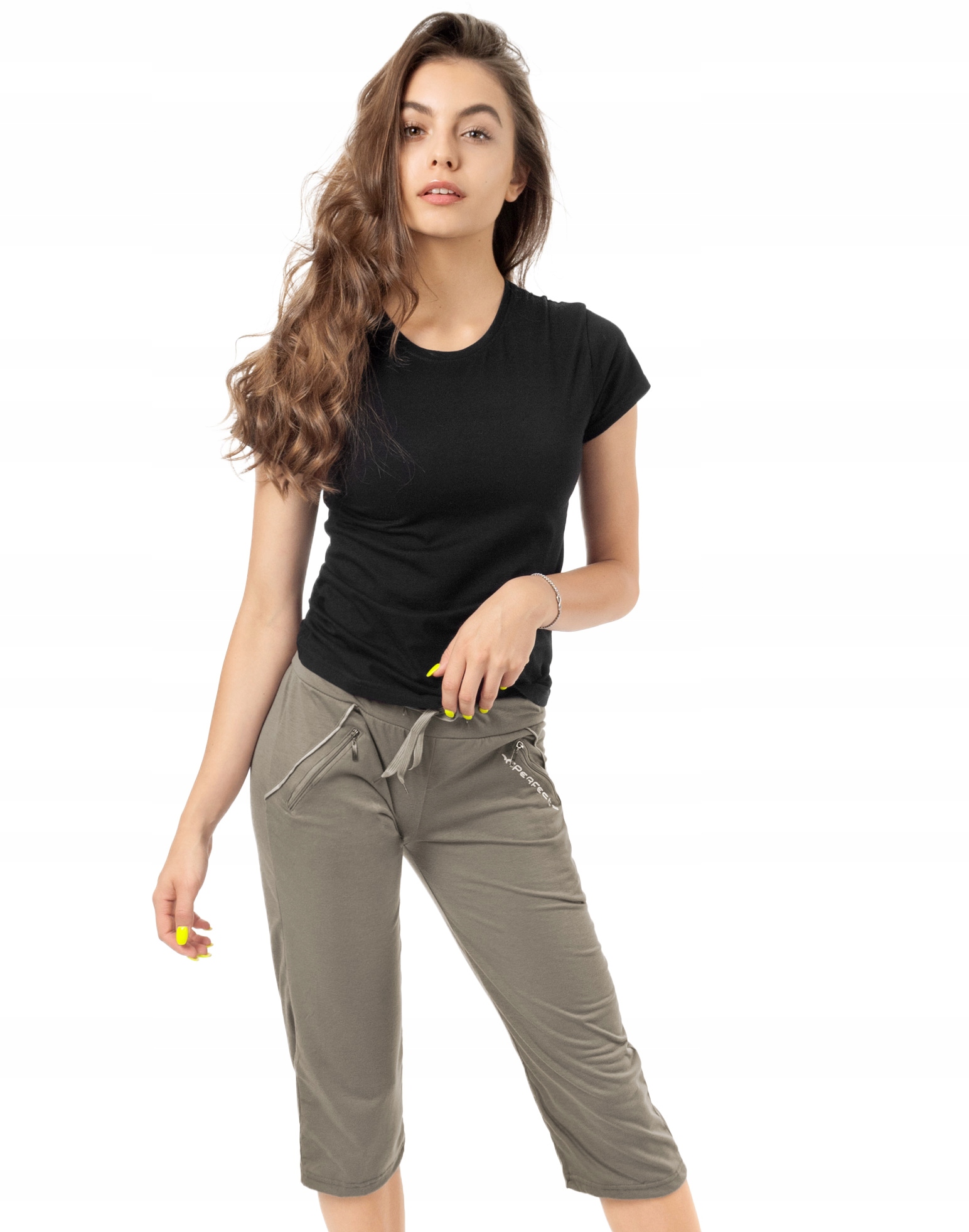

Rybaczki Capri Krótkie Spodenki Damskie 815-03 XL