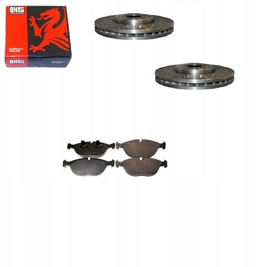 Kotouče Mercedes E W211 4 Matic Přední 330 MM