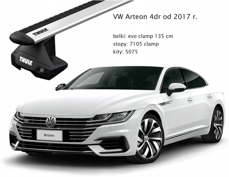 BAGAŻNIK THULE WINGBAR EVO/VW ARTEON OD 2017 za 1279 zł z Kraków -  Allegro.pl - (8179634467)