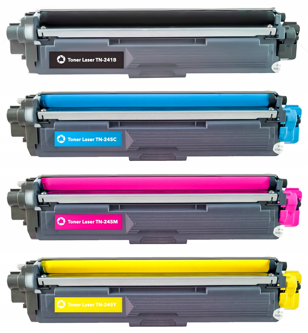 

4x Toner Do Brother TN241 DCP-9015CDW DCP-9020CDW