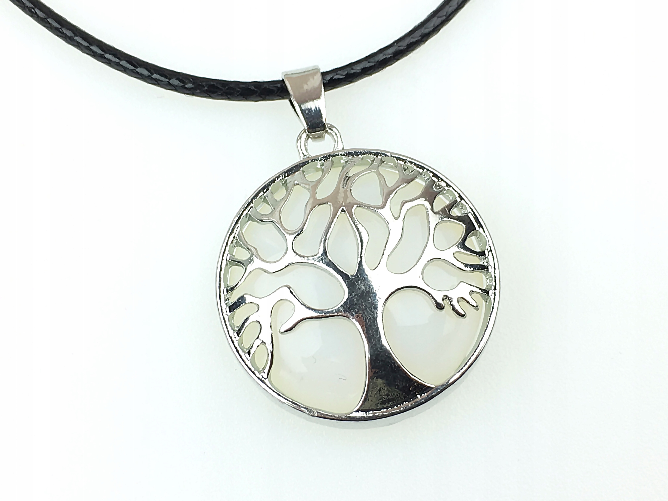 

wisior drzewko szczęścia kamień opalit + linka