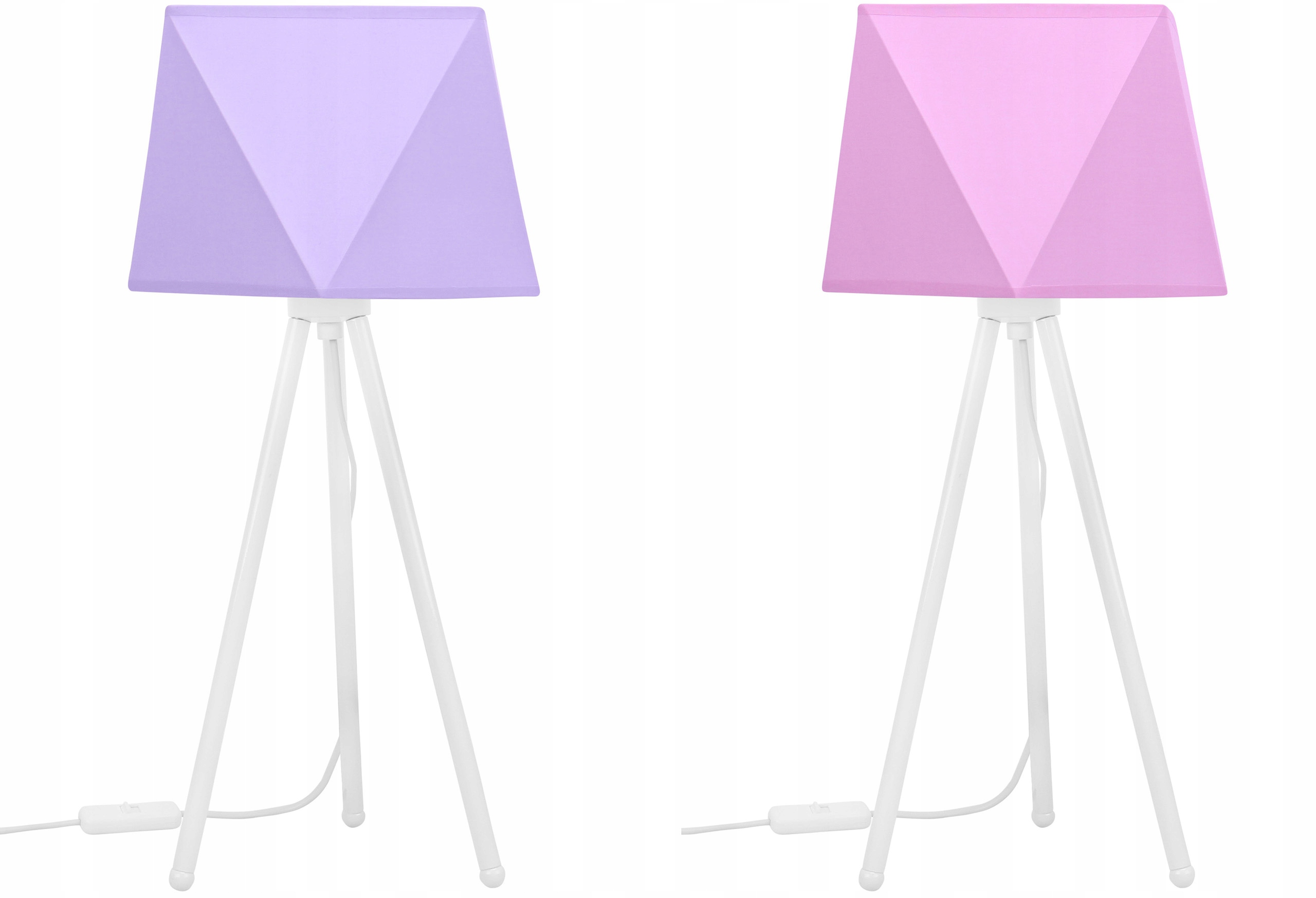 LAMPKA NOCNA BIURKOWA - ABAŻUR DIAMENT - TRÓJNÓG Liczba punktów światła 1