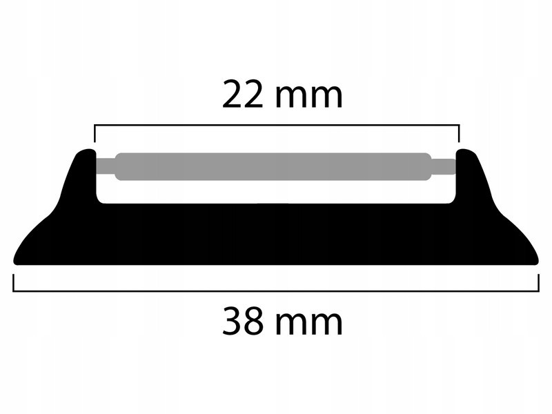 ADAPTER DO PASKA APPLE WATCH 1/2/3 SILVER 38 MM Kod producenta ---