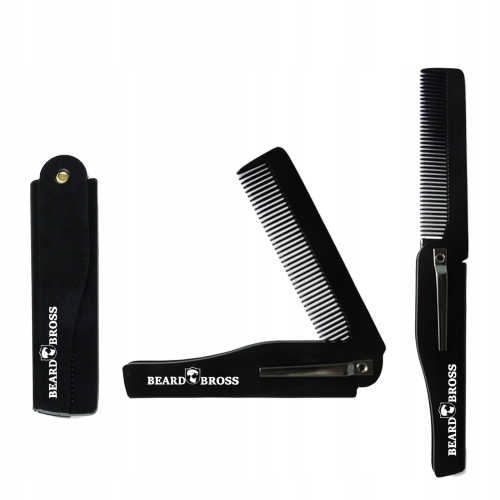 Zestaw do brody By My Beard Roller Grzebień szczotka Materiał włosia tworzywo naturalne