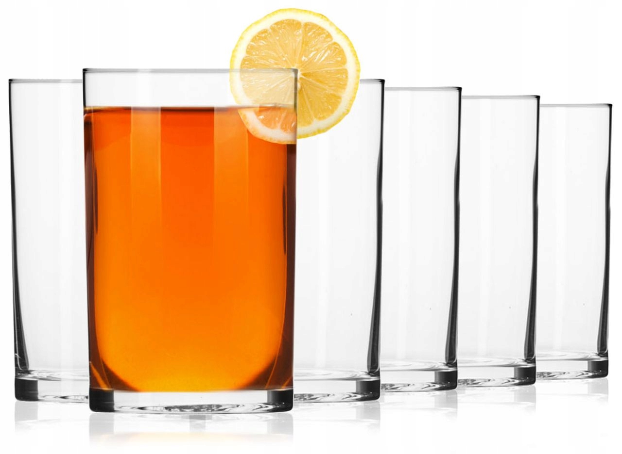 

Proste szklanki do herbaty Krosno Basic 250ml 6szt